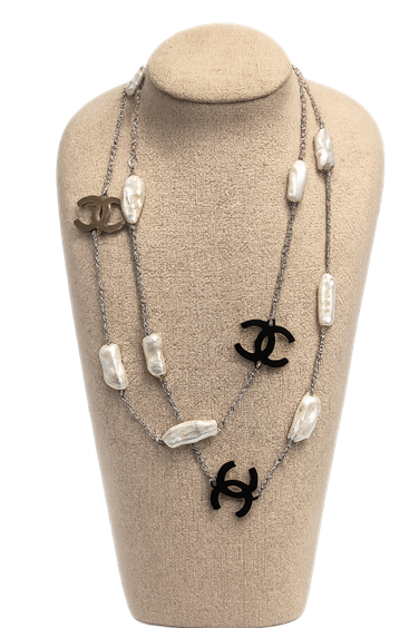 Collana Vidali Gioielli Donna in Argento Perla COAR-82-34 - COAR-82-34